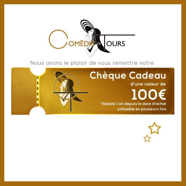 Chèque Cadeau 100€