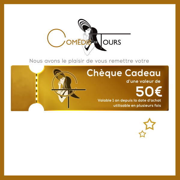 Chèque Cadeau 50€